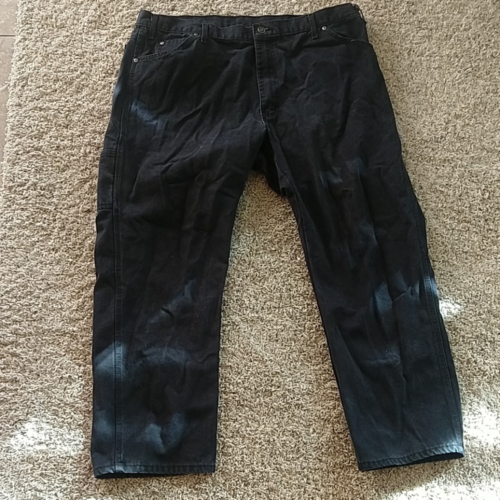 Dickie's, men's size 42x30 black cotton pants